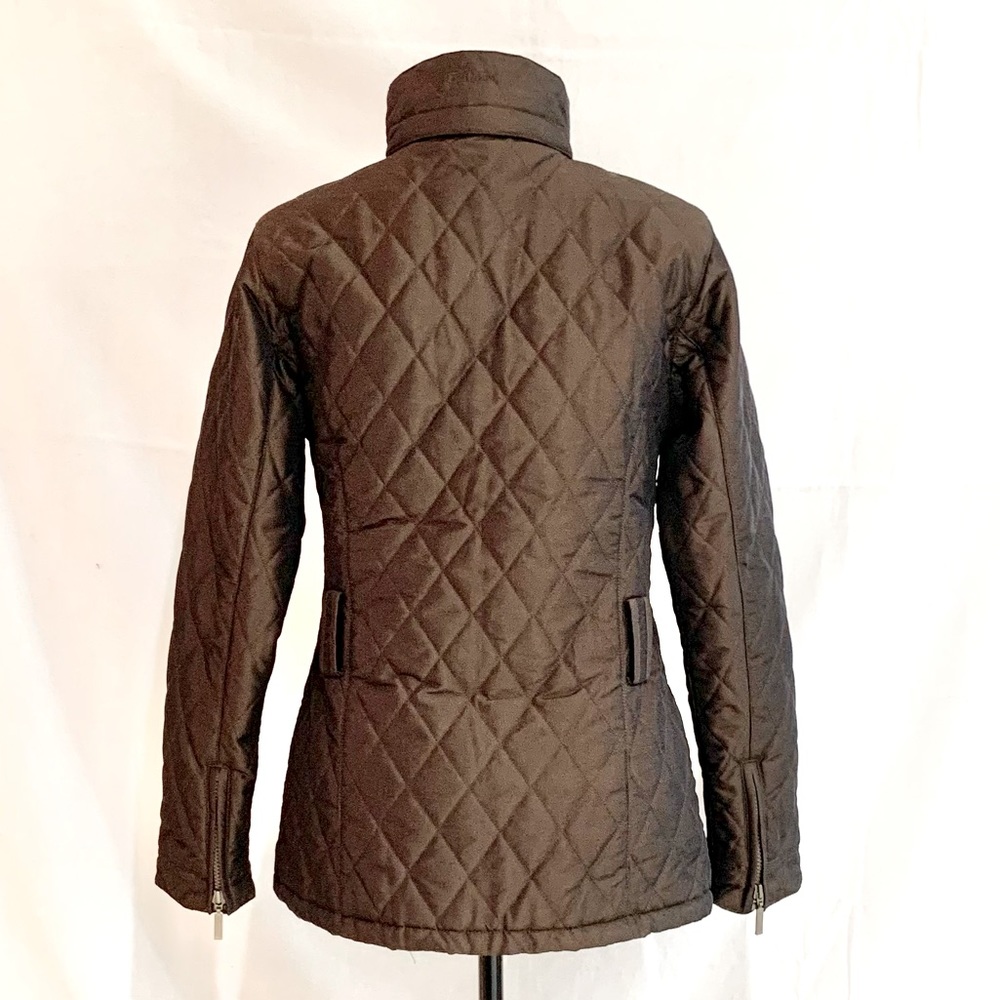 Barbour Chocolate Brown Quilted Utility Jacket - Picture 3 of 10